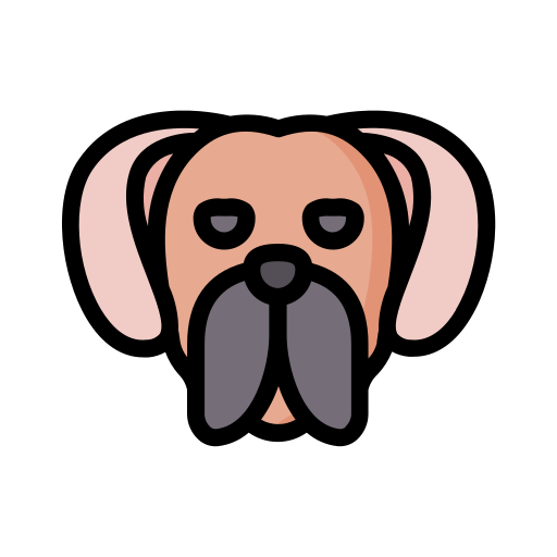 Great dane Generic Outline Color icon