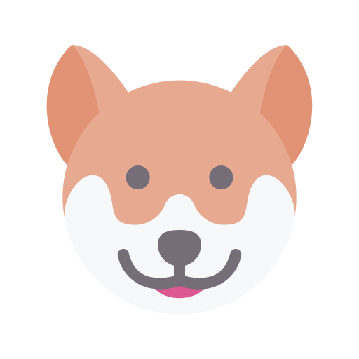 shiba inu icono gratis