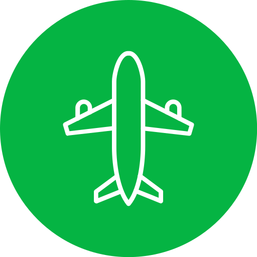 avión icono gratis