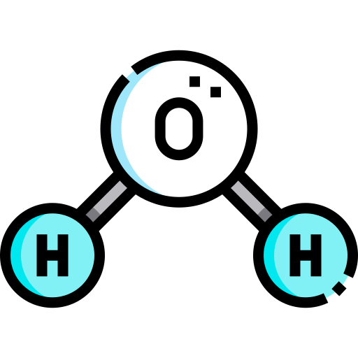 H2o Detailed Straight Lineal color icon