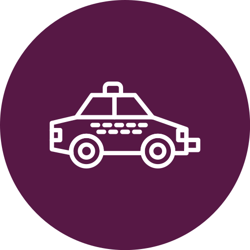 táxi grátis ícone