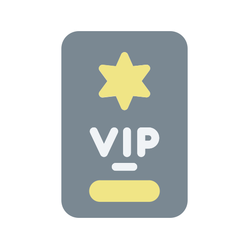 tarjeta vip icono gratis