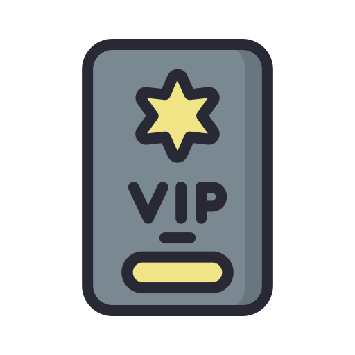 tarjeta vip icono gratis