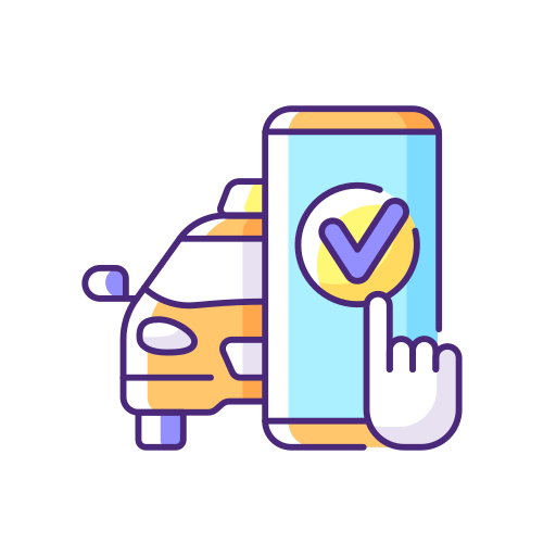 aplicación de reserva icono gratis