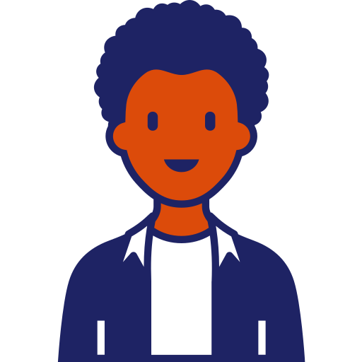 Man Generic Outline Color icon