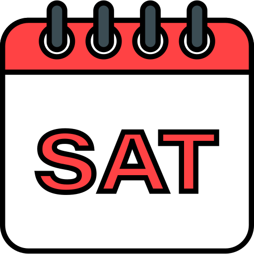 Saturday Generic Outline Color icon