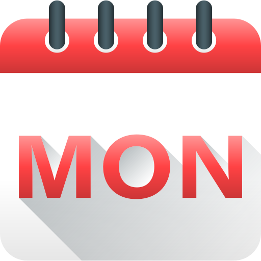 Monday Generic Flat Gradient icon