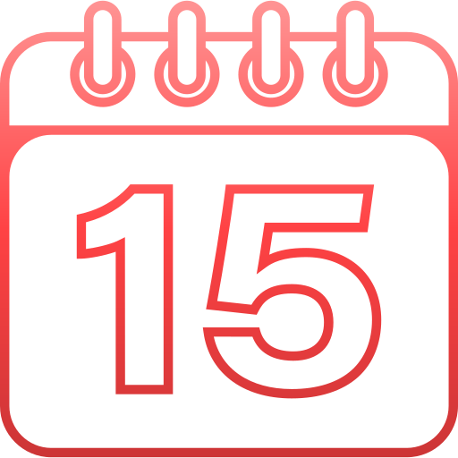Number 15 Generic Flat icon