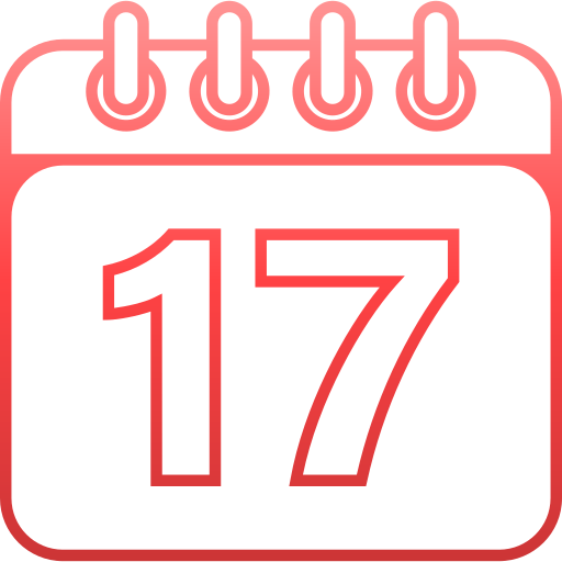 number-17-generic-gradient-icon