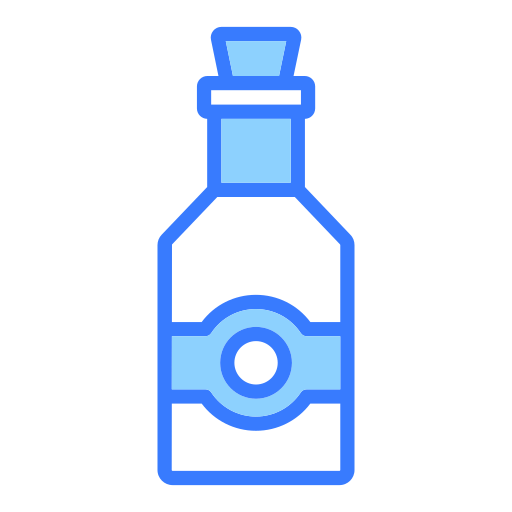 Beer bottle Generic Blue icon