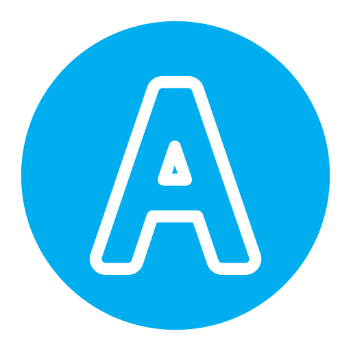 Letter a Generic Flat icon