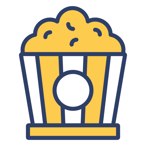 Pop corn free icon