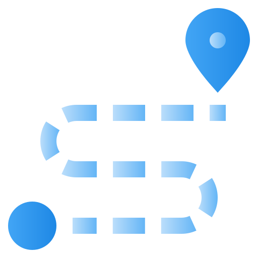 destino icono gratis