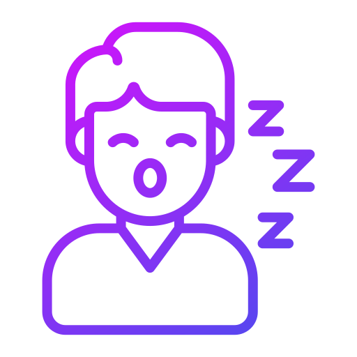 dormido icono gratis