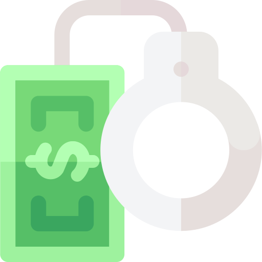 Corruption free icon