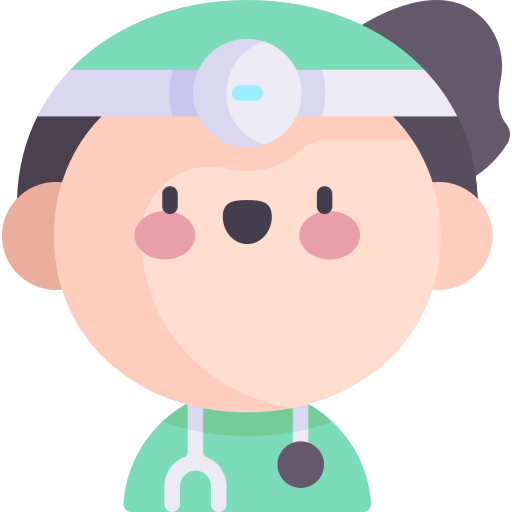 Veterinarian Kawaii Flat icon