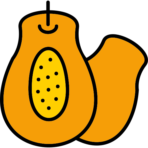 Papaya Generic Outline Color icon