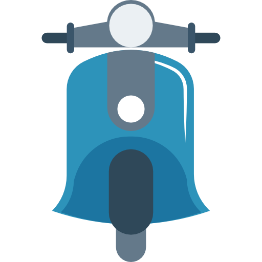 Vespa Free Transport Icons