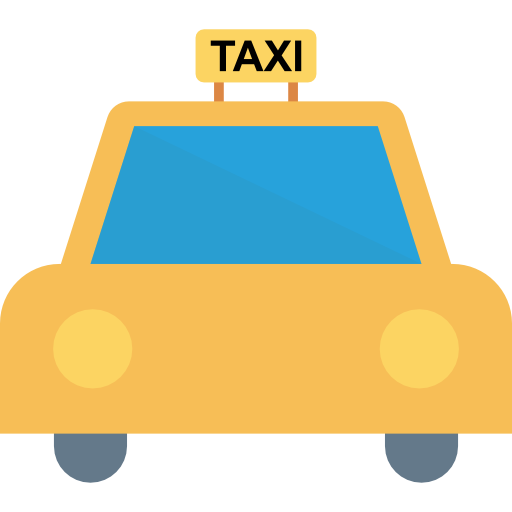 Taxi Dinosoft Flat icon