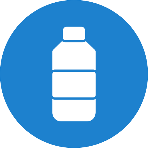 Water bottle Generic Circular icon