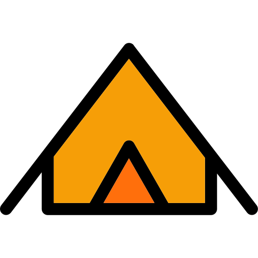 Tent free icon Tent free icon