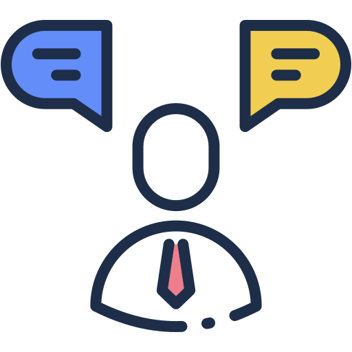 Chat Generic Outline Color icon