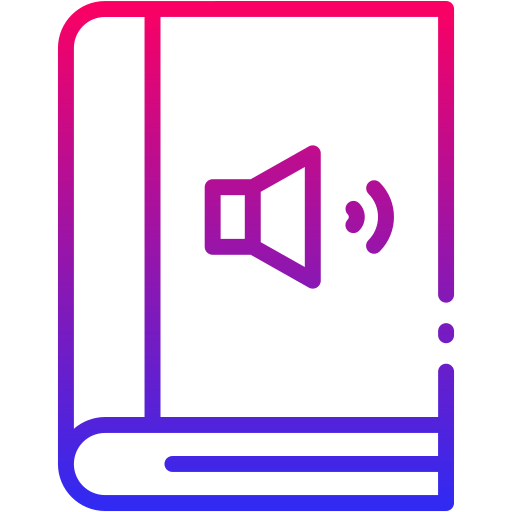 audio libro icono gratis