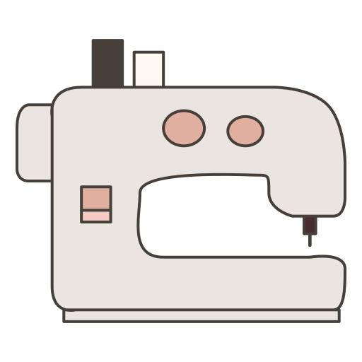 Sewing machine Generic Thin Outline Color icon