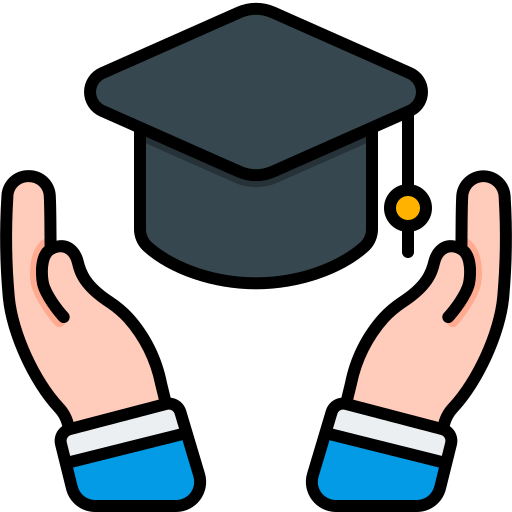 Mortarboard Generic Outline Color icon