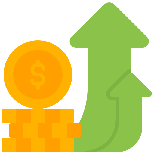 lucro grátis ícone