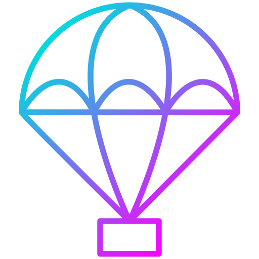Parachute free icon Parachute free icon