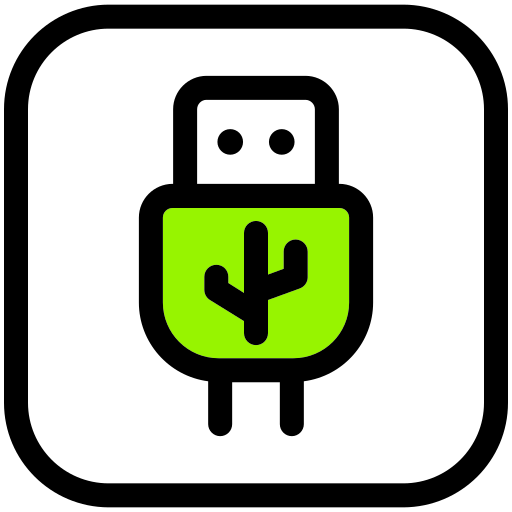 Usb free icon Usb free icon