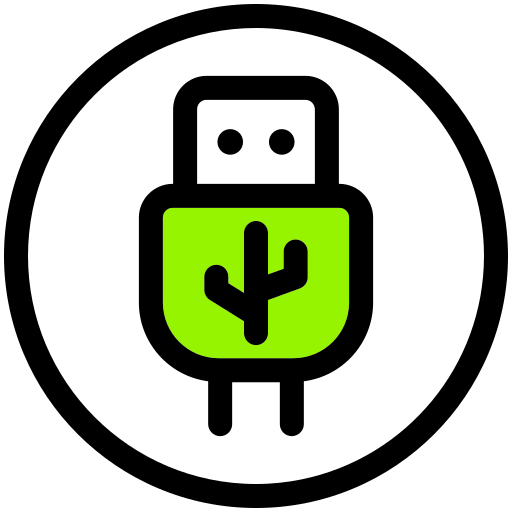 Usb free icon Usb free icon