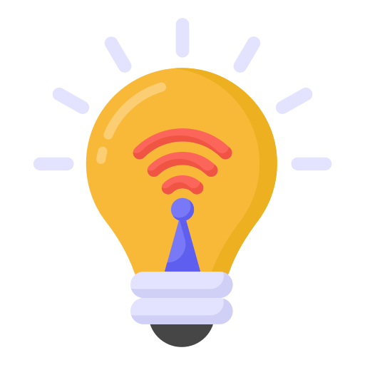 Light bulb free icon