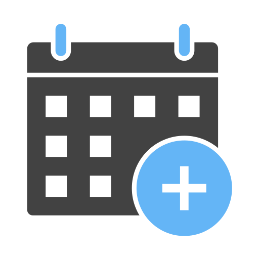 Calendar Generic Blue icon