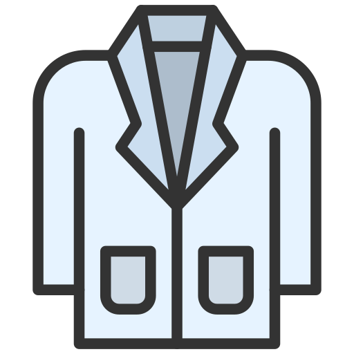 Doctor coat Generic Outline Color icon