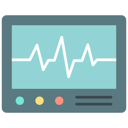 electrocardiograma icono gratis