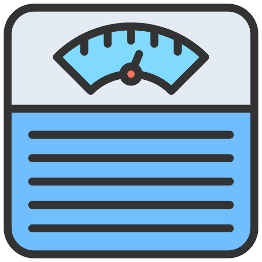 Weighing machine Generic Outline Color icon