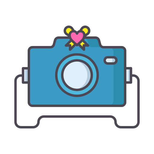 fotografía de boda icono gratis