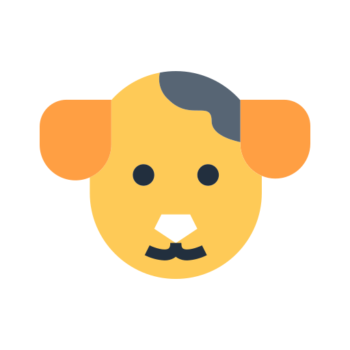 perro icono gratis