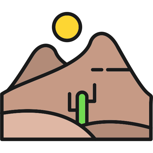 désert Icône gratuit désert Icône gratuit