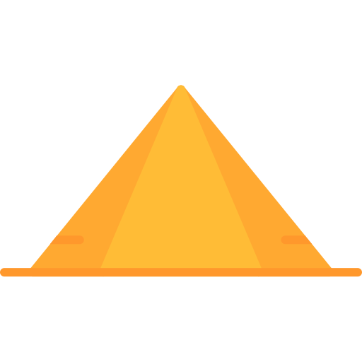 pirámide icono gratis