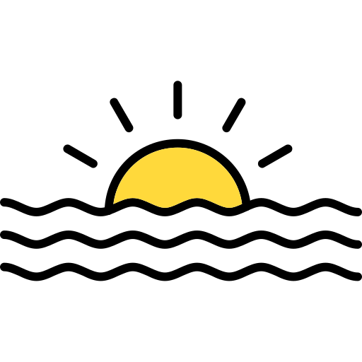 pôr do sol grátis ícone