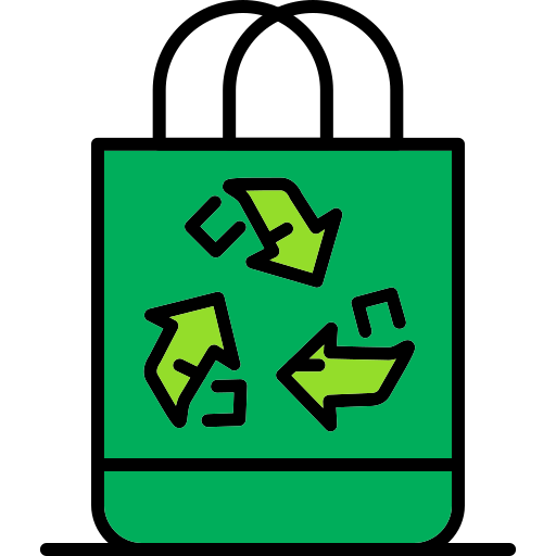 sac écologique Icône gratuit sac écologique Icône gratuit