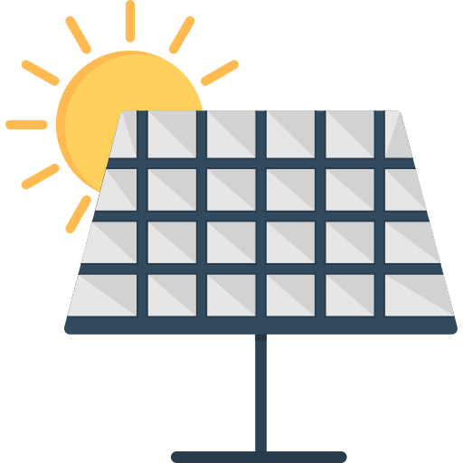 panel solar icono gratis