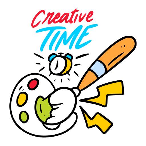 creatividad gratis sticker