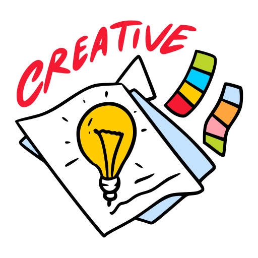 creatividad gratis sticker