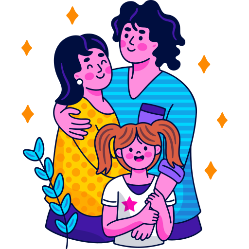 Family free sticker Family free sticker
