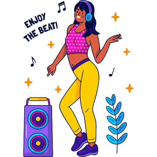 danser gratuit sticker