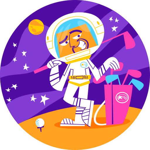 astronauta gratis sticker